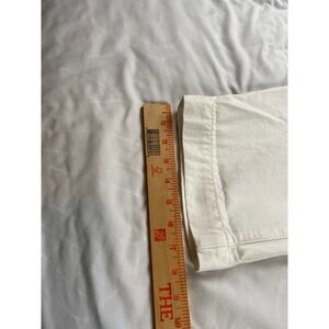 AE77‎ Barrel Leg Jeans Womens 29 Short White New NWT High Rise Curved Denim